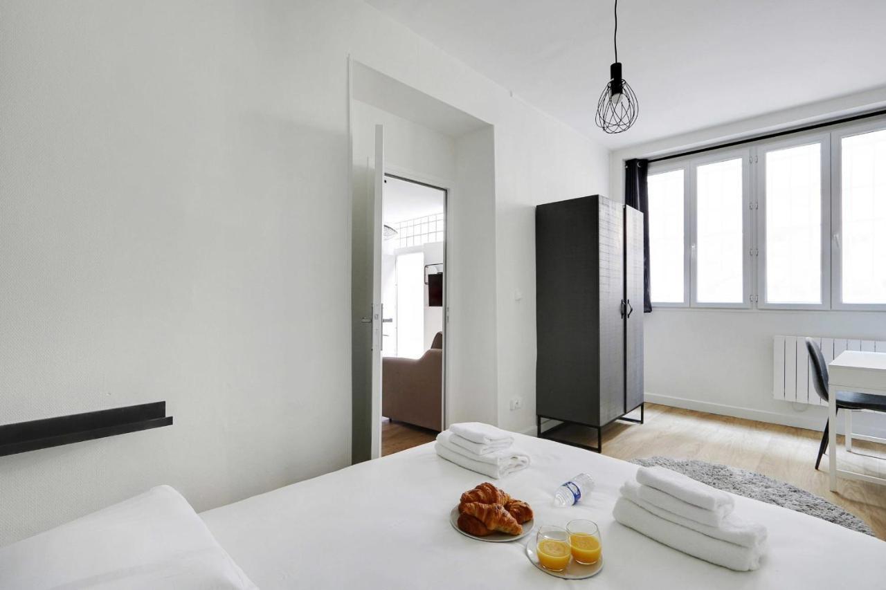 Charming Appart 4P1Br Le Marais Appartement Parijs Buitenkant foto