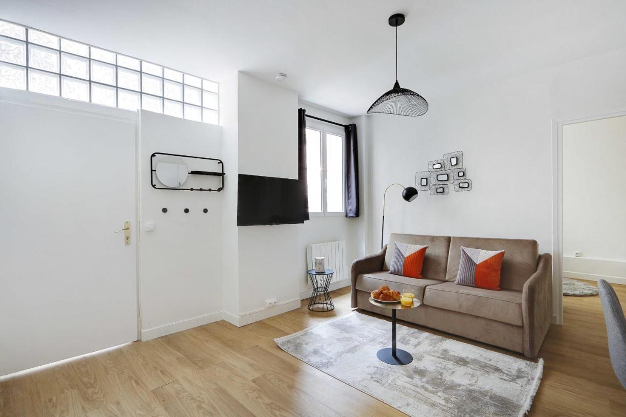 Charming Appart 4P1Br Le Marais Appartement Parijs Buitenkant foto